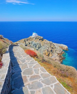 Seven Martyrs Church, Kastro, Sifnos Island, Cyclades Islands, Greece