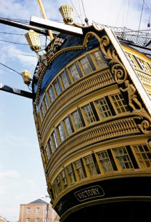 HMS Victory, Portsmouth, Hampshire, England, photographed in 1962