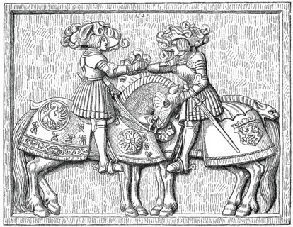 Charles V and his brother Ferdinand I, Emperors of the Holy Roman Empire