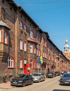 Red-brick workers' housing estates, architecture of the Nikiszowiec Historic Mining District,