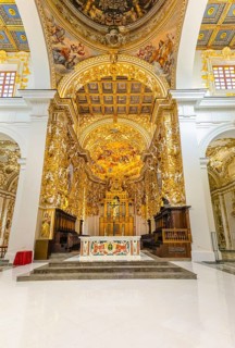 Cattedrale di San Gerlando interior, Agrigento, Sicily, Italy