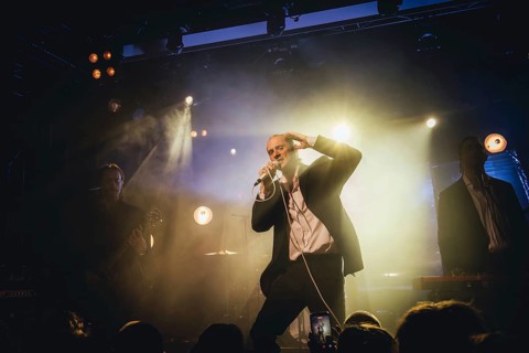Singer Ben Hartmann from Billions live on 10 years of cocaine and raspberry ice cream tour 2026 in
