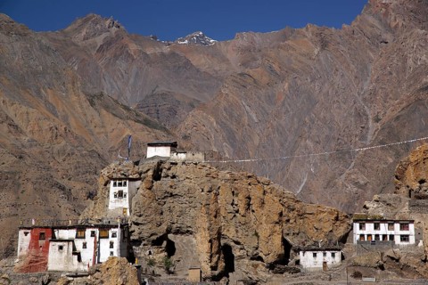 Asia, India, North India, Dankar Monastery in Spiti, Spiti, North India, India