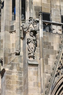 St Mary's Church in Reutlingen, sacred building built between 1247 and 1343, cultural monument,
