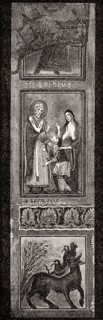 Legend of Saint Blaise, 9th century, Basilica of Saint Clement, Rome, Italy