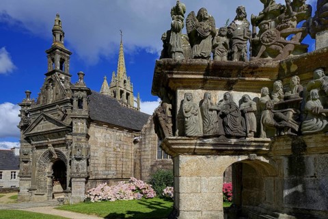 France, Brittany, Finistre, Guimeleau, Brittany, France