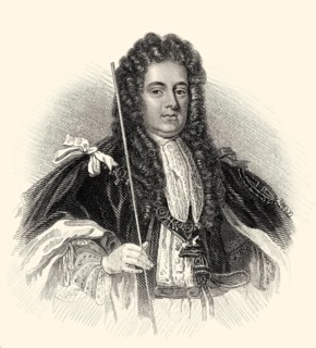 Sidney Godolphin, 1. Earl of Godolphin, 1645-1712, ein führender britischer Politiker