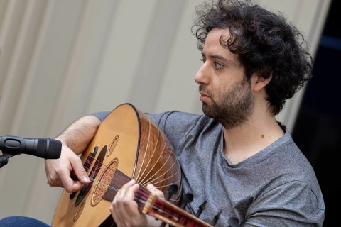 Bakr Khleifi, Oud, Global Music Academy, Open House, Global Music Allstars Opening Concert, 19.04