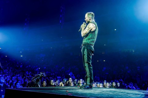 Kontra K live on eyes dreaming hearts see tour in Berlin's Uber Arena on 27.11.2025