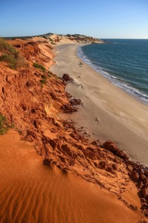 Landscape near Cape Perón, François Péron National Park, near Denham, Shark Bay, State of Western