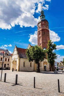 Georgenkapelle and Hausmannsturm, Luckau, Brandenburg, Germany