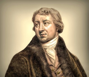 Edward Jenner, 1749-1823, English physician and scientist, digitally restored