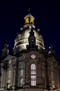 Church of Our Lady Dresden during Advent, Dresden, Saxony, Germany
