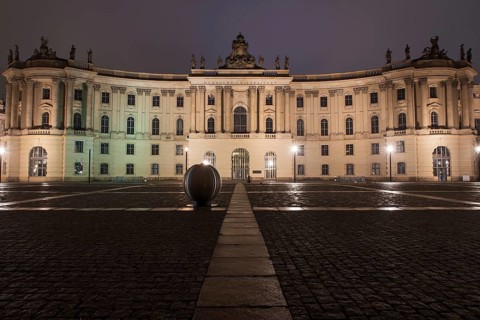 Building of Humboldt University in Berlin, Germany