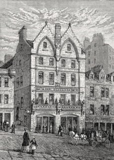 The Scotsman Office, Edinburgh, Scotland, 19th century