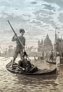 Scene from the Venetian epigrams, Venice, 1790, by Johann Wolfgang von Goethe