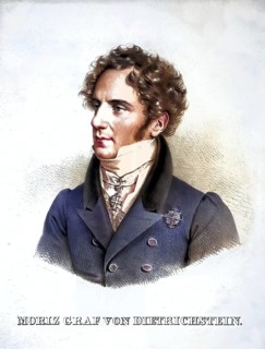 Prince Moriz Joseph Johann von Dietrichstein-Proskau-Leslie (born 19 February 1775 in Vienna, died