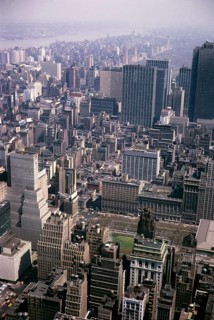 Wolkenkratzer im Stadtzentrum, Manhattan, New York, USA, 1965