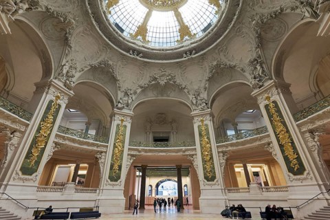 Palais d'Antin, Rotonde d'Antin, Beaux Arts style hall with glass dome, Grand Palais, Paris, France