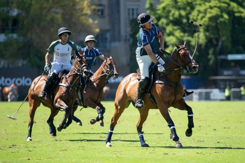 Scene at the 132nd Argentinean Open Polo Championship (Spanish 132nd Abierto Argentino de Polo de