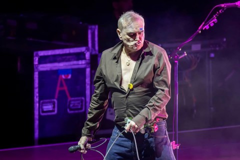 Morrissey live on Live Across Europe tour at the Hamburg Sports Hall on 15.02.2026