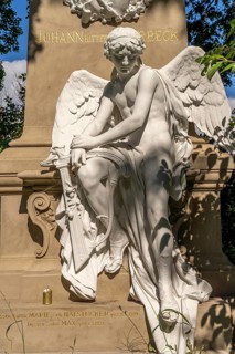 Grave of the Austrian conductor and composer Johann Ritter von Herbeck at the Vienna Central