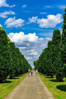 The main cemetery, in MH-Menden, in Mülheim an der Ruhr, North Rhine-Westphalia, Germany
