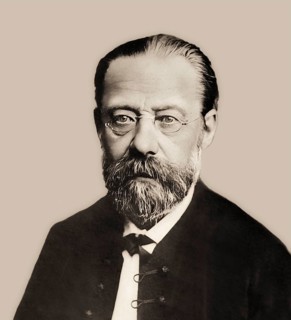 Bedrich Smetana, 1824 – 1884, Czech composer, digital edited according to a photograph