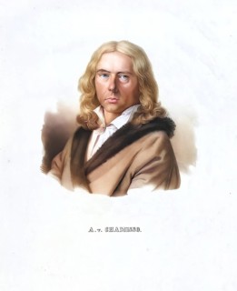 Adelbert von Chamisso (born 30 January 1781 as Louis Charles Adelaïde de Chamissot de Boncourt at