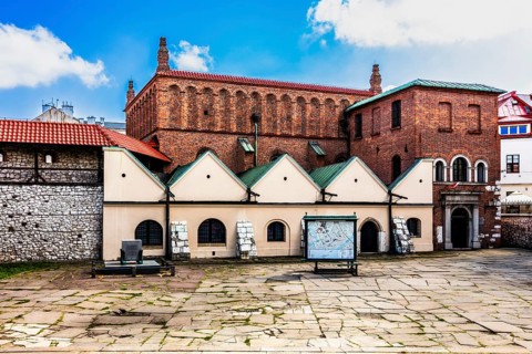 Old Synagogue — Museum of Krakow's Jewish History, 15th century, Kazimierz Jewish Quarter, Krakow,