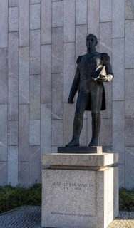 Jose de Sant Martin Statue, Potsdamer Straße, Berlin, Germany
