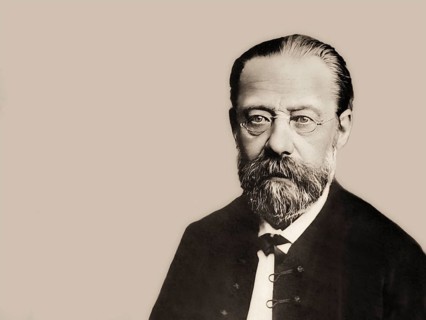 Bedrich Smetana, 1824 – 1884, Czech composer, digital edited according to a photograph