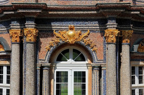 Sun Temple, New Palace, Hermitage in Bayreuth, Upper Franconia, Bavaria, Germany