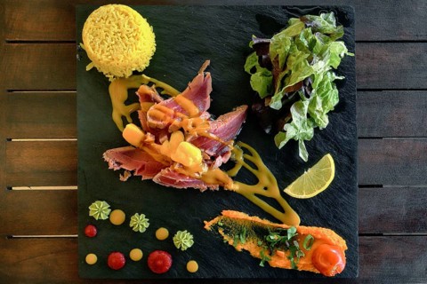 France - Corsica - tuna platter