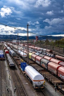 The Hagen-Vorhalle marshalling yard, one of the 9 largest in Germany, is located on the
