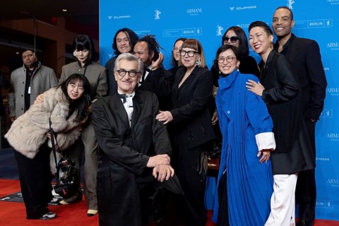 Ewa Puszczynska, Reinaldo Marcus Green, Min Bahadur Bham, Wim Wenders (Jury President), Hikari, Bae