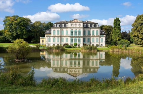 Schloss Wilhelmsthal, Wilhelmsthal Palace, Calden, Hesse, Germany