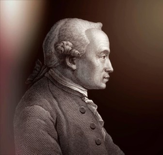 Immanuel Kant, 1724, 1804, German philosopher of the Enlightenment, digitally altered