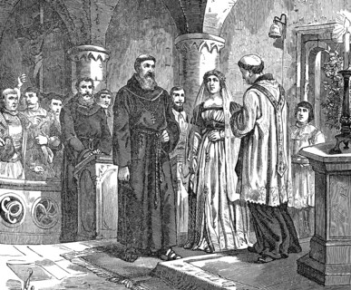 The marriage of Bernardino Ochino, 1487–1564, an Italian theologian and reformer