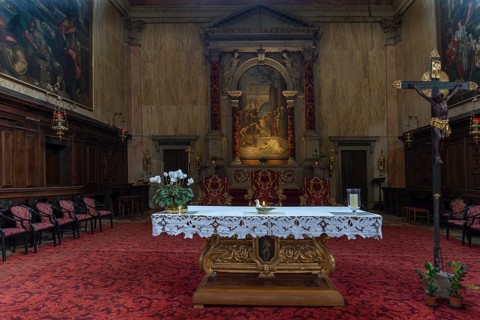 Altarpiece of San Trovaso, 16th century, Venice, Veneto, Italy