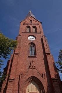 Church, Warnemünde, Rostock, Mecklenburg-Western Pomerania, Germany