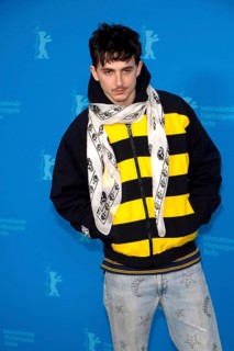 Timothee Chalamet at the photocall for the film 'Like A Complete Unknown' at the 75th Berlinale