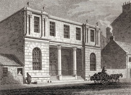 St James chapel, South Leith, Edinburgh, Scotland, 19th century, Views in Edinburgh by J. & H. S.