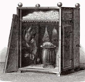 Traditionelles Kühlhaus, 19. Jahrhundert