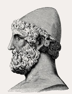 Hephaestus, the Greek god of blacksmiths, metallurgy, fire and volcanoes
