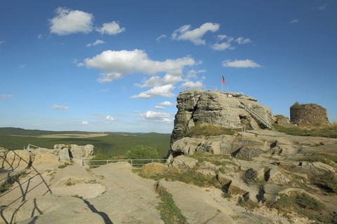 Regenstein Castle, rocks, Harz, Saxony-Anhalt, Germany
