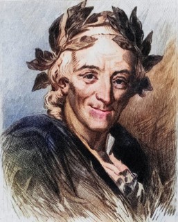 Voltaire, pseudonym of Francois-Marie Arouet, 1694-1778, French writer and philosopher, Historical,