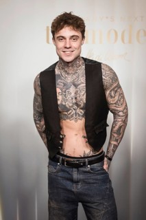 Samuel Dohmen at the preview of the 21st season of Germany's Next Topmodel - by Heidi Klum on 09.02