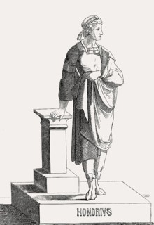 Honorius, Western Roman Emperor from 393 to 423