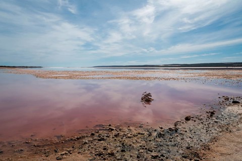 Australia, Western Australia, salt lakes, vastness, longing, reflection, reflection, mirrored,